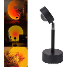 Stand Modern Lamp Night 90 Degree Rotation for Home Bedroom Romantic Project Sunset Light